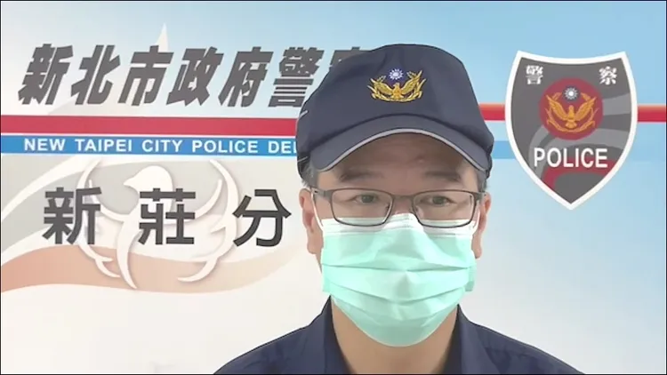 新莊分局丹鳳所長蔡天瑞表示，待女子做完筆錄，依恐嚇、強制罪偵辦。警方提供