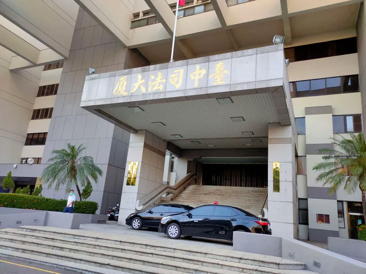 台中地方法院。資料照片