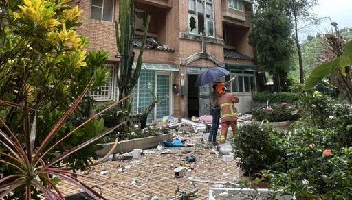 三峽住宅氣爆！鄰棟也遭殃　起火戶屋內有不明粉末