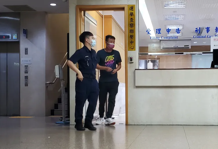 人頭林男4萬交保。呂志明攝