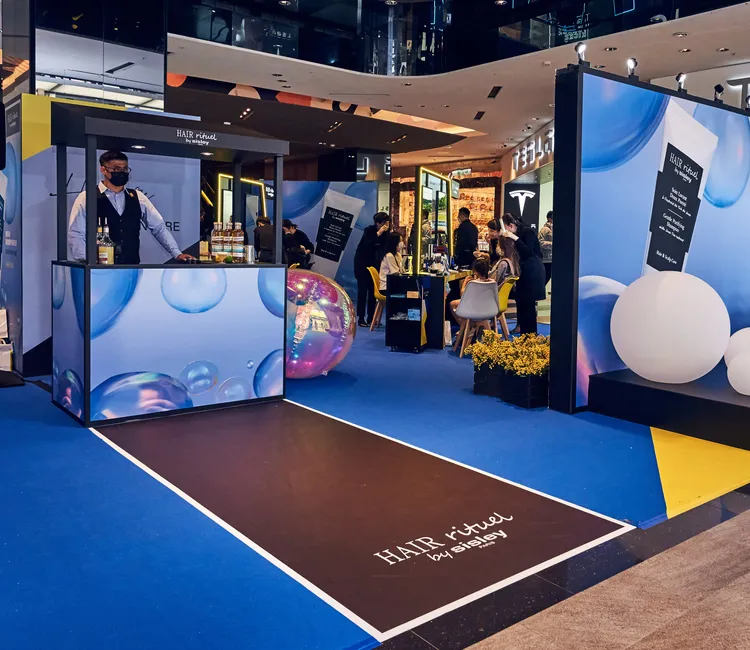 泡泡吧台。品牌提供