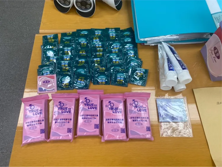 查獲證物。民眾提供