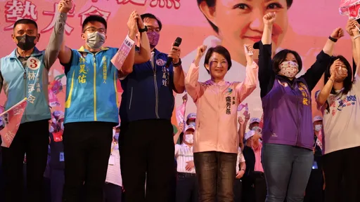 盧秀燕台中海線聯合大造勢 朱立倫意外缺席