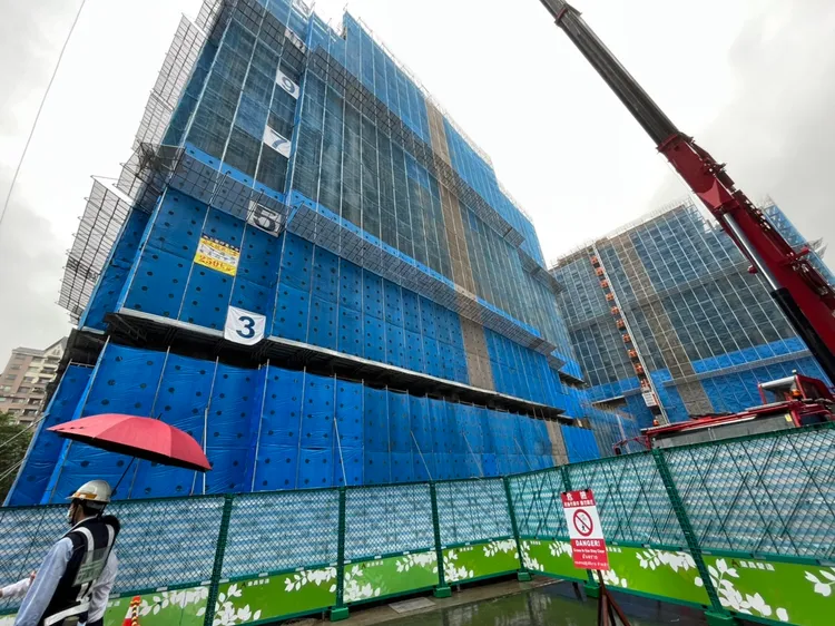 新北三峽國光二期青年社宅921戶社宅，預計明年完工。楊明峰攝