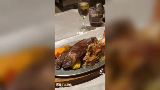 基隆30年老字號牛排店　浮誇帶骨牛小排豪華端上桌