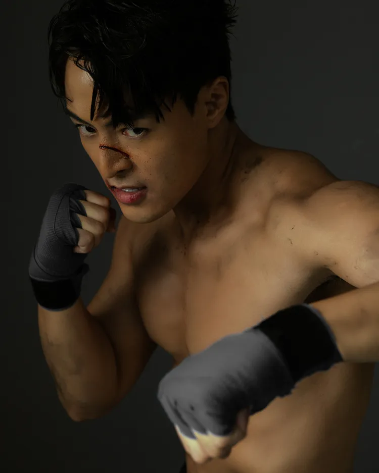 朱宇謀練得一身好身材。史坦利國際傳媒提供