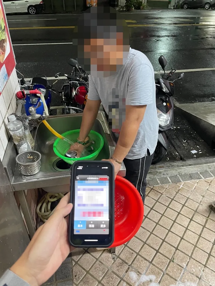 警方逮獲吳嫌。翻攝畫面