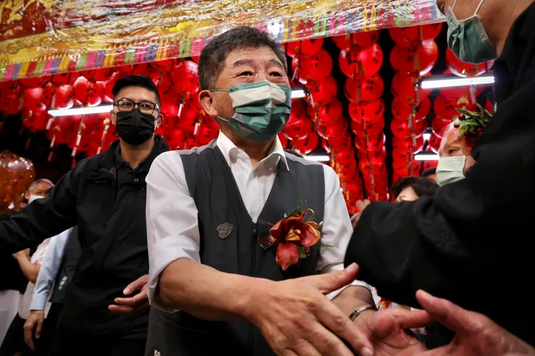 陳時中今喊話黃珊珊，「不要說一套做一套就好了。」林林攝