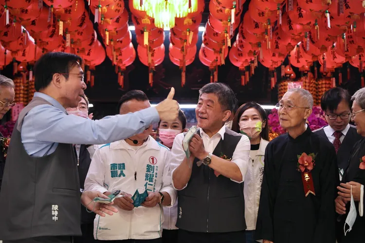 陳時中批評，市府關水門的作業，是不合格的。林林攝