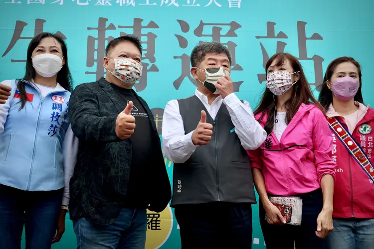 陳時中直言，不斷努力才是正確的態度。林林攝