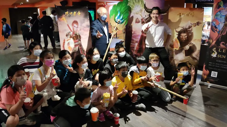《孫行者傳》孩子們觀影後紛紛給予好評。數位領域電影文化提供