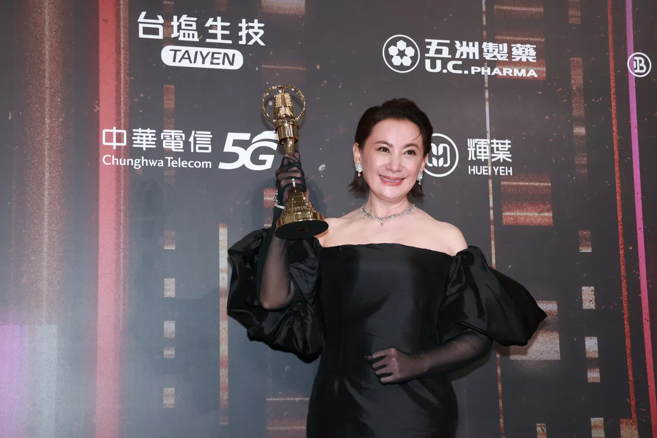 陳亞蘭是金鐘獎史上首位女性影帝。攝影中心攝