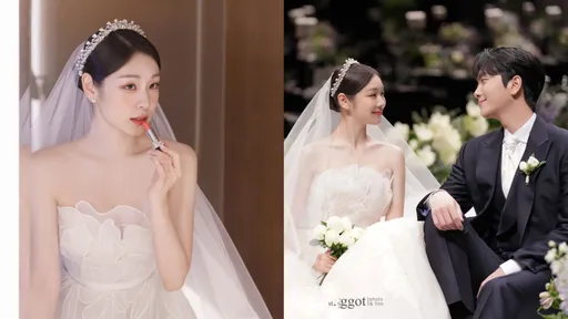 「滑冰女王」金妍兒出嫁被DIOR「套牢」　幸福新娘妝用這款