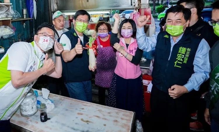 林佳龍要跨過「蘇貞昌門檻」，才能繼續延續政治生涯。競辦提供