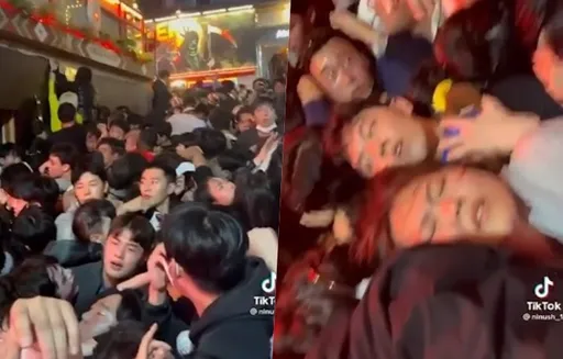 梨泰院受害者第一視角曝光！頭歪「眼神死」畫面瘋傳　指揮人員也無用
