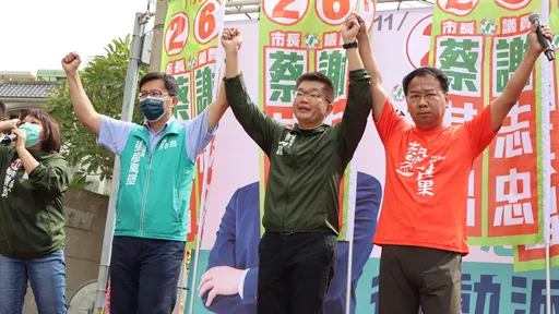 蔡其昌为市议员老同学站台　允「当选市长就在丰原就职典」