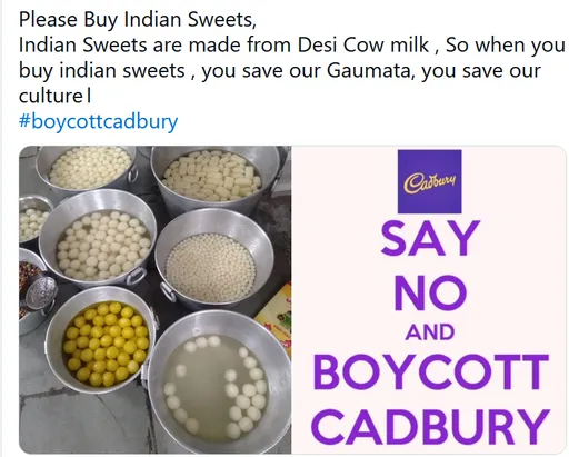 無心惹到印度教信徒 英國巧克力品牌被出征