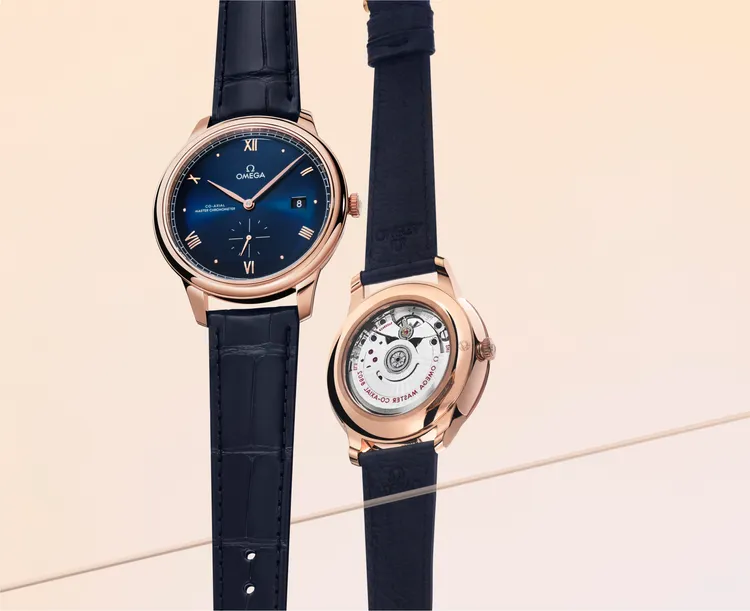 碟飛典雅系列41mm 18K Sedna金小秒針大師天文台腕錶，40萬元。品牌提供