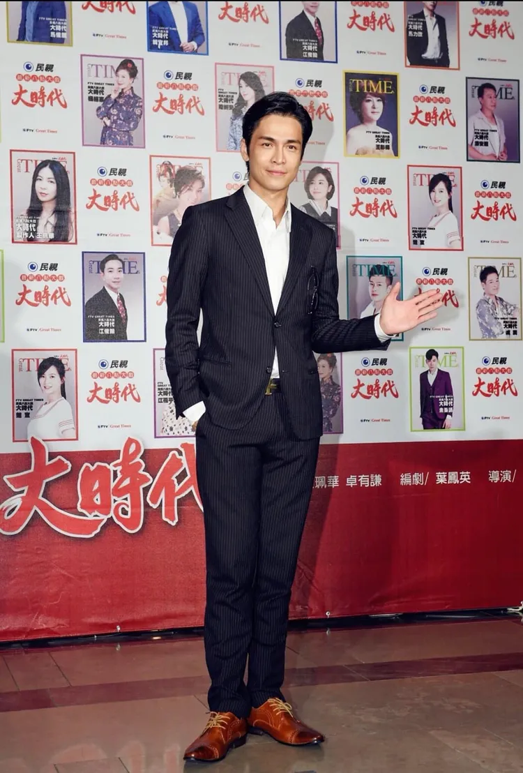 Gino從《大時代》成了民視當家小生。翻攝Gino臉書
