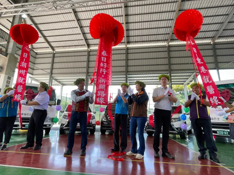 春日幸福巴士再增2路線，今天啟用。屏東監理站提供