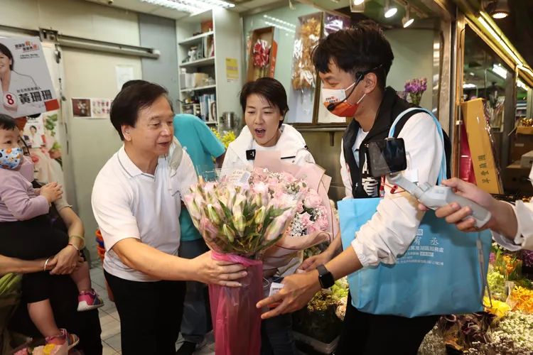 黃珊珊認為陳時中愛抱怨。翁玉信攝