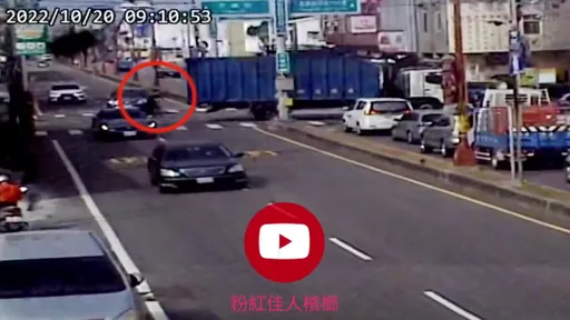 大貨車自己過馬路!司機少做這事在後狂追 衝撞店面前解危