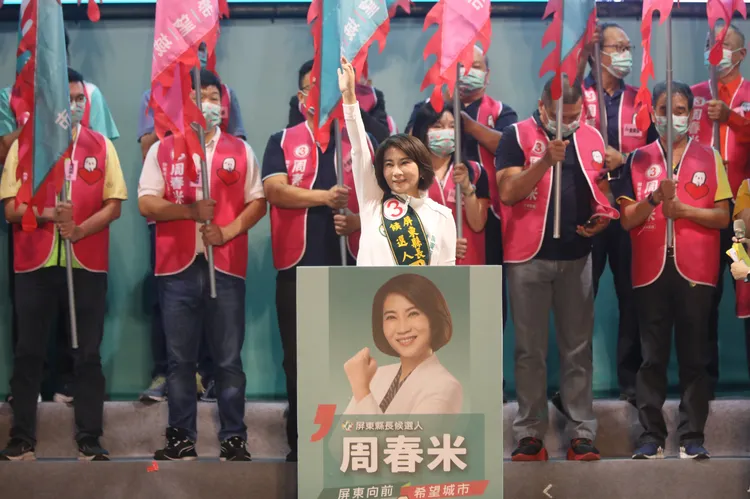 周春米表示，她已經準備好了，將帶領屏東繼續前進。羅琦文攝