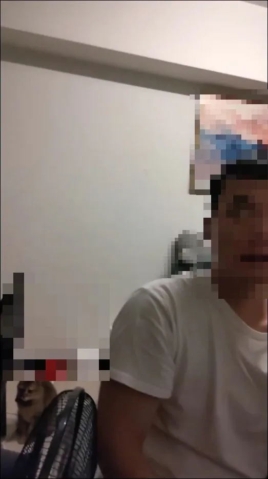 警方勸說徐男勇於面對法律制裁。民眾提供