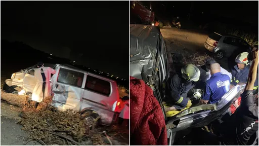 嘉义2车相撞事故 厢型车驾驶受困车内抢救不治