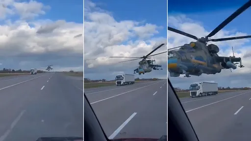 《獨行俠》是真的!戰鬥直升機離地5公尺超低空飛行 烏克蘭:讓敵人打不到
