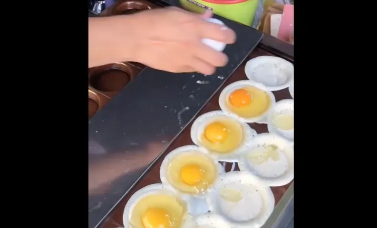 也有整顆荷包蛋的新奇內餡。