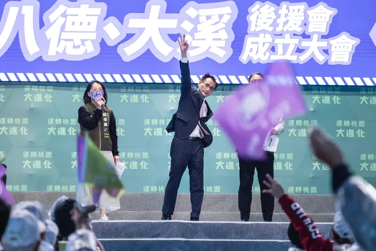 鄭運鵬今晚成立八德和大溪後援會。鄭運鵬競辦提供