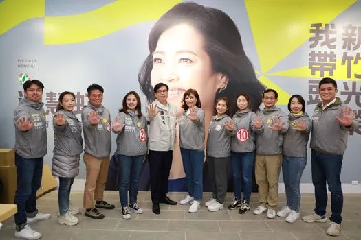 陳其邁肯定沈慧虹專業、有經驗、會做事情。陳辦提供