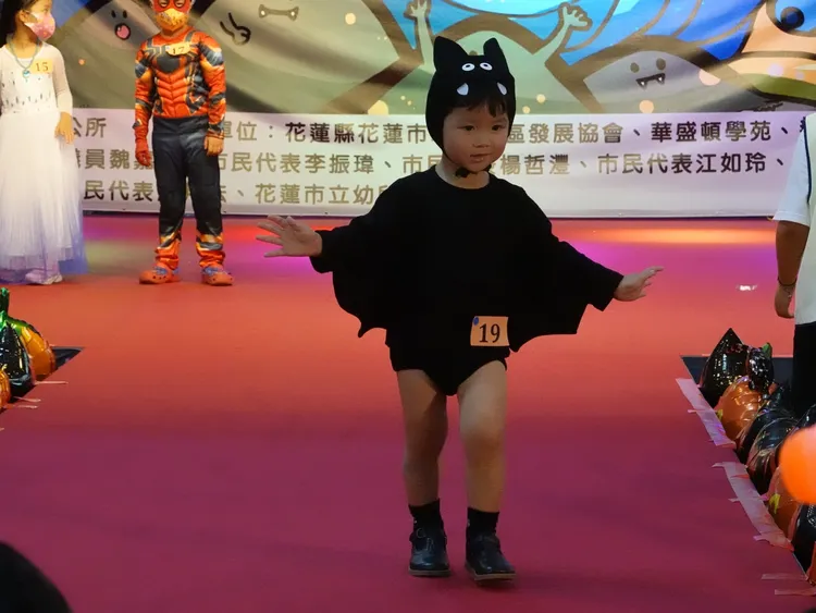 小蝙蝠俠。花蓮市公所提供