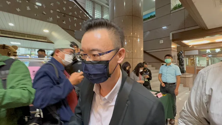 羅東鎮公所行政室主任趙竑勳，案發時為公所經建課長。林泊志攝