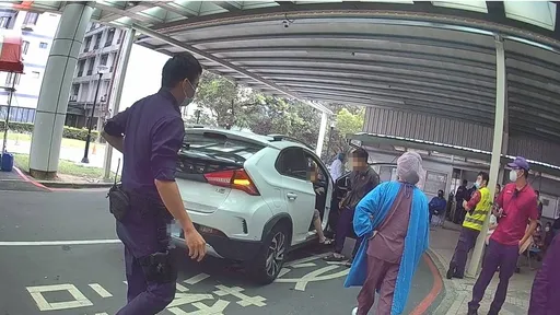 桃園確診孕婦羊水破了 警急通報開道協助送醫