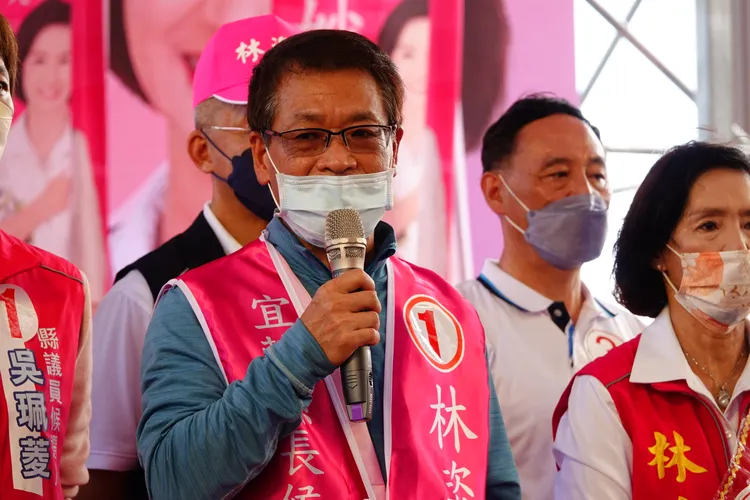 呂國華表示，林姿妙上任三年多來，縣內各角落都能感受到她的認真、打拚及親民。林泊志攝