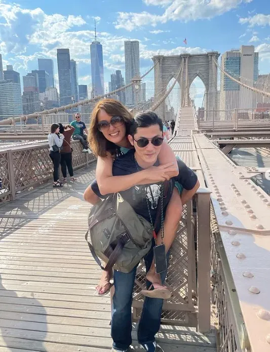 凱莉與老公感情好。翻攝自凱莉IG