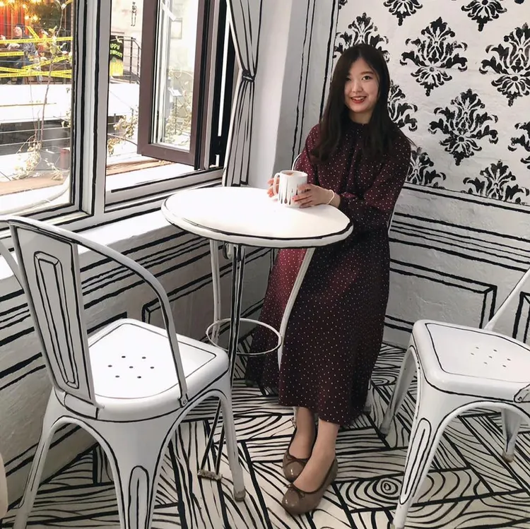 富川芽生今年6月赴南韓留學。翻攝臉書／冨川芽生