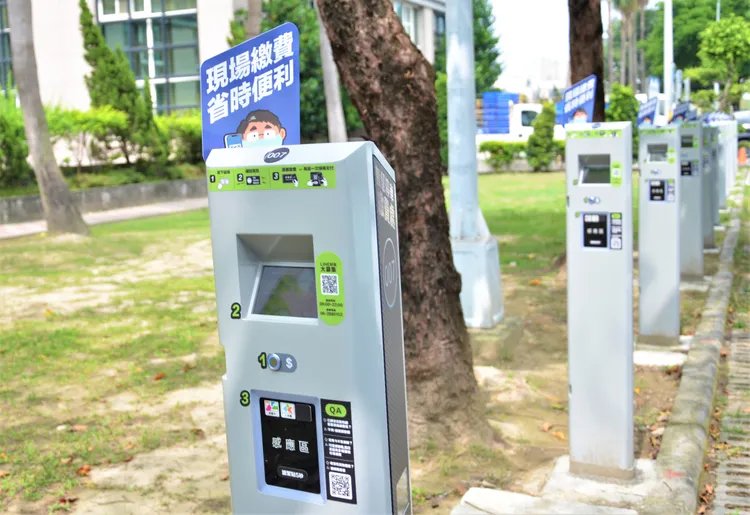 智慧停車也是黃偉哲交通政見之一。市府提供