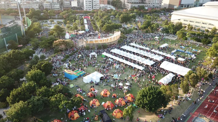 萬聖嘉年華帶給天母商圈大量商機。翻攝自天母商圈發展協會官網