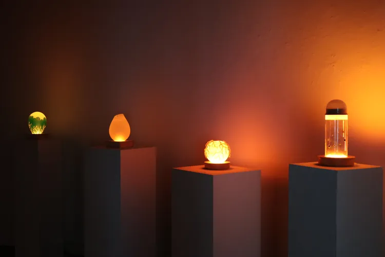 「跨域2－與燭光的藝術對話」展期即日起至11月11日止。黃羿馨攝