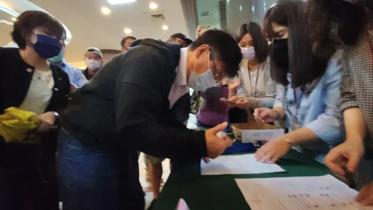 前建設處代理處長吳朝琴。林志青攝