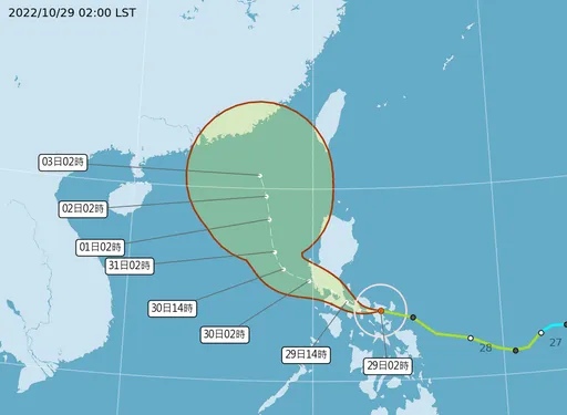 奈格颱風路徑「偏西調整」 鄭明典:兩股力量角力!專家曝海警機率