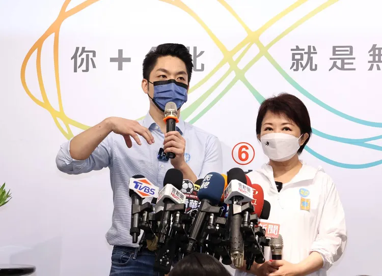 盧秀燕對於「侯盧配」問題強調「要務實」。葉志明攝