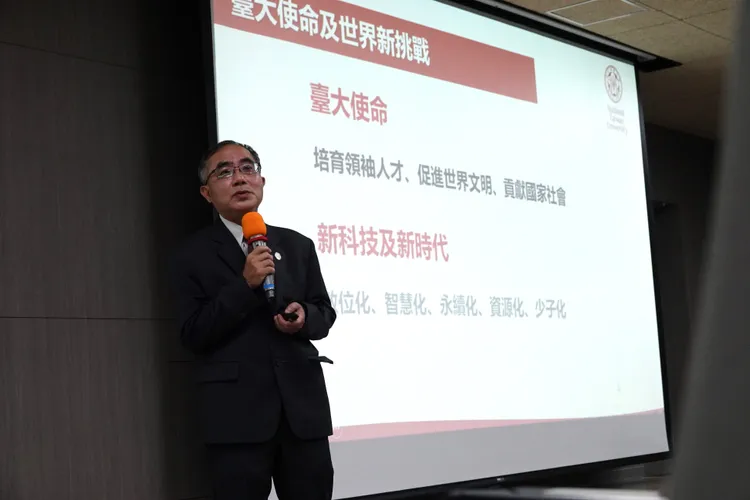 台大校長陳文章即將上任。陳德興攝