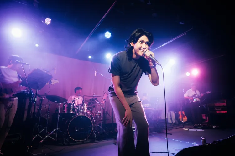 李玉璽演唱會和粉絲分享近況。老鷹提供