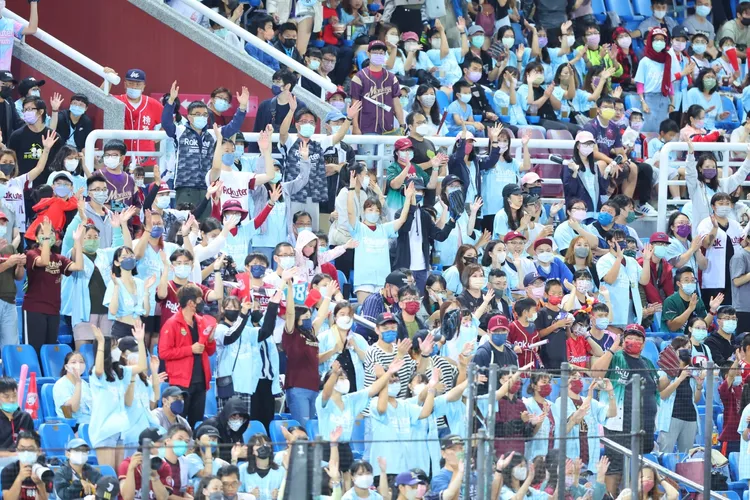 樂天桃猿主題日吸引10551位球迷進場。樂天提供