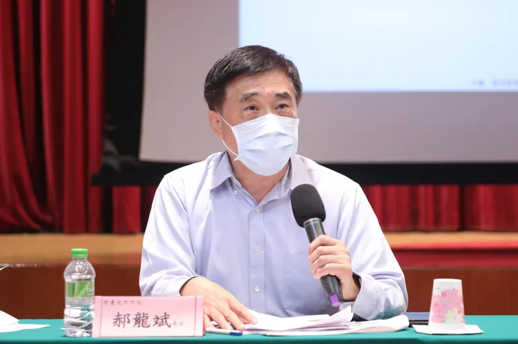 郝龍斌分析，民進黨有很多「隱性支持者」，因為民進黨執政不利而不願表態，但會投給陳時中。鄭孟晃攝