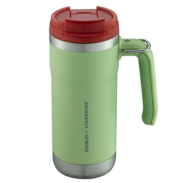 STANLEY童話不鏽鋼把手杯，容量16OZ，售價1280元。業者提供
